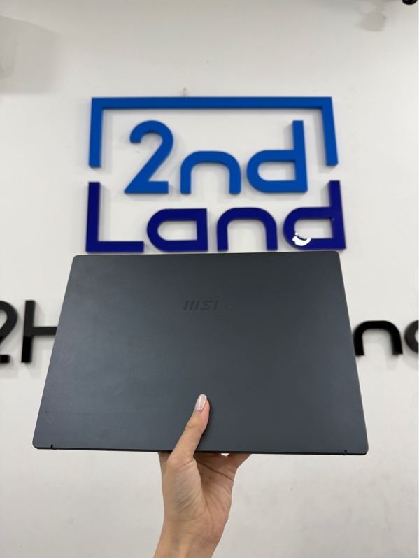 Laptop MSI modern 14 B11MOU - i3-1115G4 - 8/256GB SSD - Màu xanh - Pin 75% - Ngoại hình 98% - trầy góc nhẹ , vàng viền nhẹ , tối viền trên nhẹ - Kèm sạc