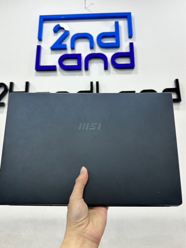 Laptop MSI Modern 15 A11MU - i5 1155G7 - Ram 8/512GB SSD (72) - Pin 69% - Màu xanh - Ngoại hình 97% - Màn hoằn phím, trầy xướt cấn nứt bản lề nặng - Kèm sạc