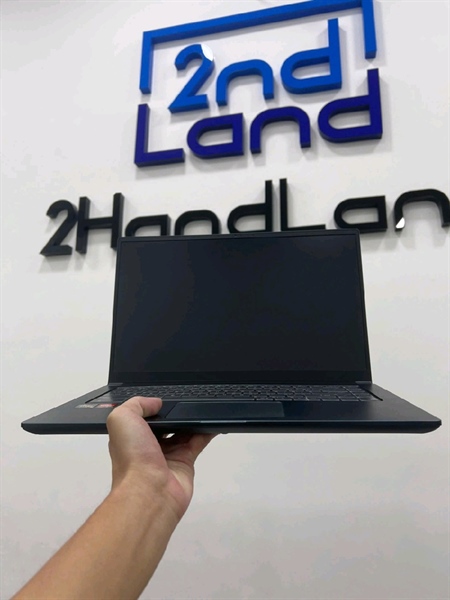 Laptop MSI Modern 15A5M 239VN - Ryzen 7 - 5700U - Ram 8/512GB SSD - Pin 73% - Màu đen - Ngoại hình 97% - màn ám phản quang, bể bản lề - Fullbox 1