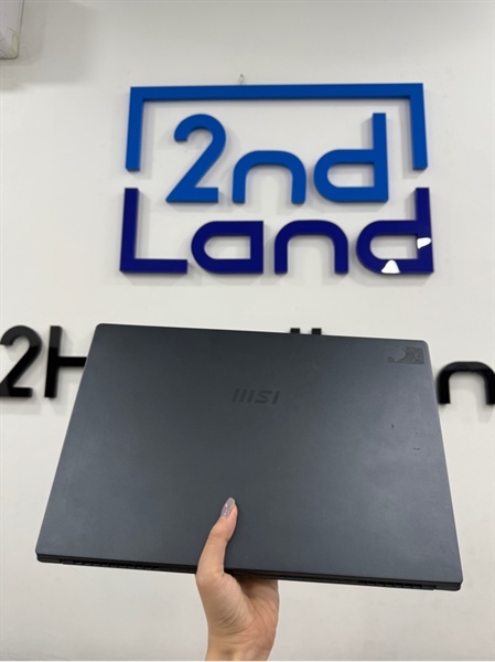 Laptop MSI Modern 15A5M - Ryzen 7 5700U - Ram 16GB/512GB SSD - Màu xanh - Pin 70% - Ngoại hình 97% - Màn ám hồng , cấn 1 góc - Kèm sạc