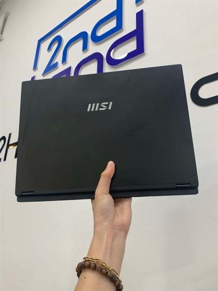 Laptop MSI Mordern 14 HD13MG - i7-13700N - 16/1TB SSD - Màu đen - Pin 100% - Ngoại hình: 98% - Còn bảo hành hãng đến 2027 - Fullbox