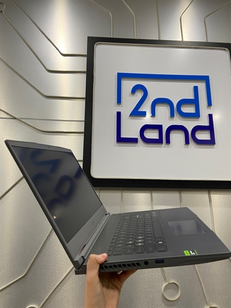 Laptop MSI Thin 15 B12UCX - i5- 12450H - Ram 16/512GB SSD - RTX 2050 - Pin 94% - Màu xám - Ngoại hình: 97% - Kèm sạc 2