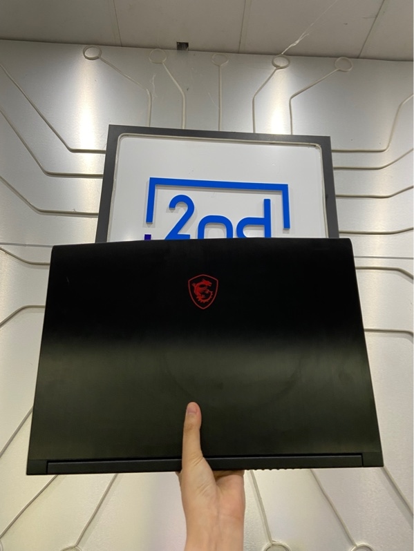 Laptop MSI Thin GF63 12 VE - i5-12450H - Ram 16/512GB SSD - RTX 4050 - Pin 96% - Màu đen - Ngoại hình: 98% - Kèm sạc
