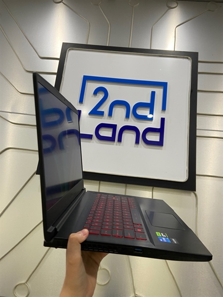 Laptop MSI Thin GF63 12UC - 144hz - i5-12450H - Ram 8/512GB SSD - RTX 3050 - Pin 98% - Màu đen - Ngoại hình: 98% - mất camera - FullBox 2