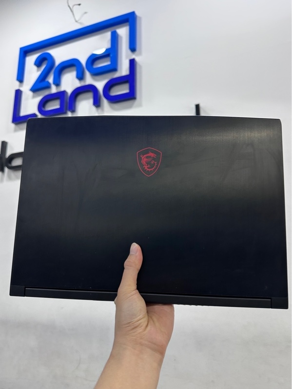 Laptop MSI Thin GF63 12UCX - 16 inch 144Hz - i5 12450H/ RTX 2050 - Ram 8/512GB SSD (73%) - Pin 75% - Màu đen - Ngoại hình 97% - Đã thay màn - Kèm sạc zin