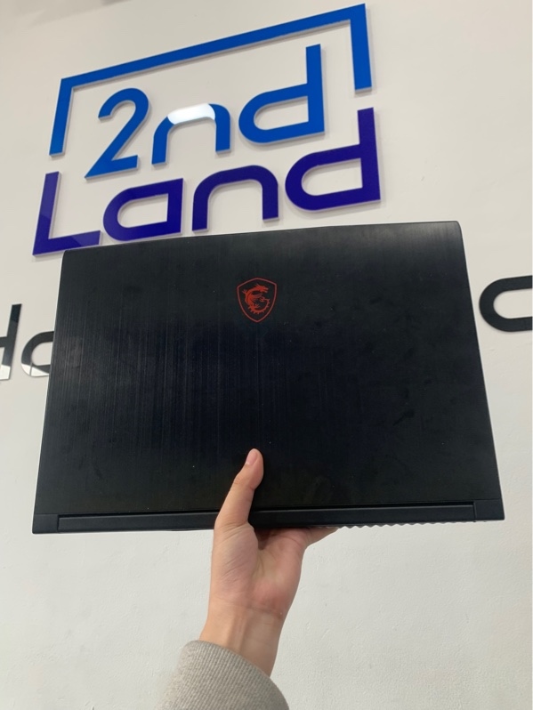 Laptop MSI Thin GF63 12VE - i5-12450H - RTX 4050 - 8GB/512GB SSD - Màu đen - Pin 88% - Ngoại hình: 97% - Màn trầy ám hồng, trầy body - Kèm sạc
