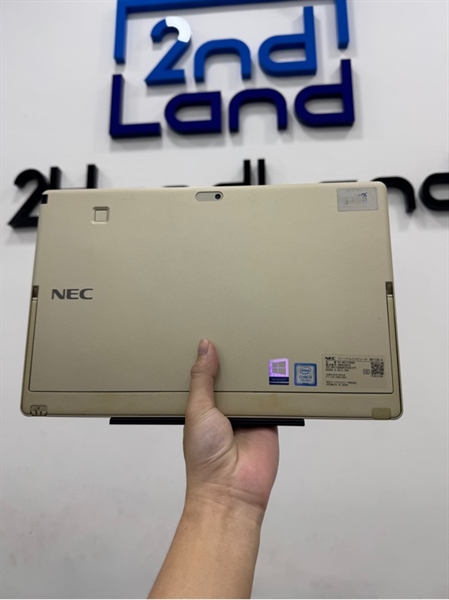 Laptop NEC PC-VKT12SGG4 - Phím Nhật , màn cảm ứng - i5 7Y54 - Ram 8/256GB SSD - Pin hư - Màu đen - Kèm sạc
