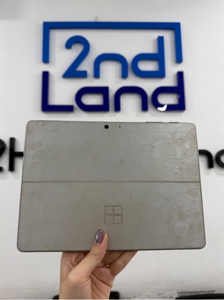 Laptop Surface Go 3 không phím - Intel Pentium (R) CPU Gold 6500Y - 4/64GB SD - Màu bạc - Pin 88% chu kỳ sạc 354 - Ngoại hình xấu - Màn ám hồng , tối viền nhẹ , lưng dơ nhiều , đổi màu mặt lưng , cấn góc - Kèm sạc