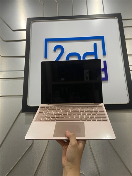 Laptop Surface Go - i5-1035G1 - Ram 8GB SSD 256GB - Pin hư - Màu hồng - Ngoại hình: 98% - Touchpad tróc, phản quang - Body - Kèm sạc 1