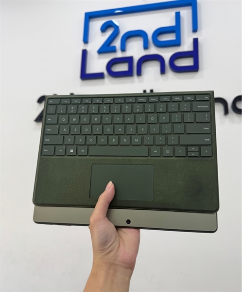 Laptop Surface Pro 9 - i5 - 1235U - 8/256GB SSD - Pin 86% - Màu xanh rêu - Ngoại hình 97% - Kèm sạc + Bút 2