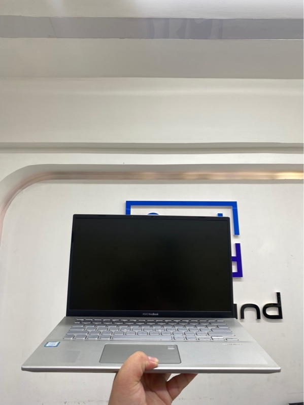 Laptop Vivobook Asus X412FA - I3-8145U - 4/512gb ssd - Màu bạc - Hư pin - Ngoại hình 97% - Màn chớp - Kèm sạc - SẢN PHẨM LỖI KHÔNG BẢO HÀNH