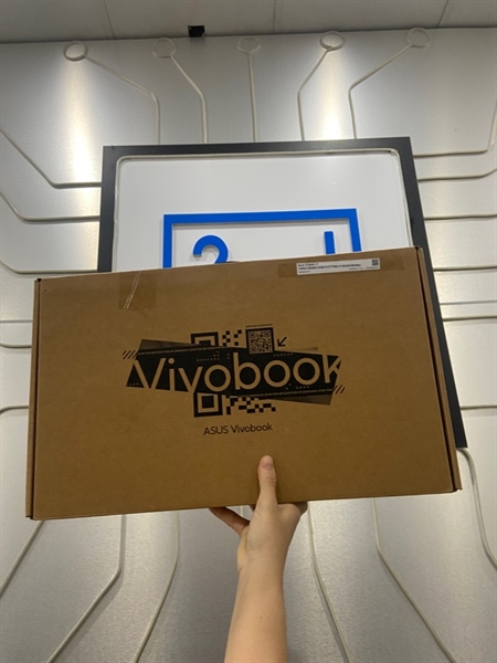 Laptop Vivobook X1504 - i7-1355U - Ram 16GB SSD 512GB - Pin 87% - Màu xám - Ngoại hình: 97% - Màn ám vàng hở sáng - FullBox