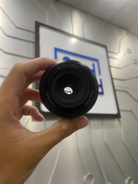 Len Ttartisan - 27/2.8 - 0.35m/1.15ft - For Fujifilm - Màu đen - Ngoại hình 98% - Body