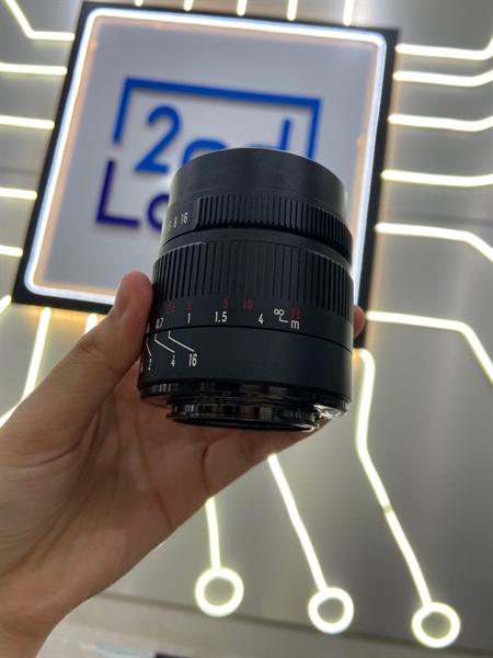 Lens 7 Artisans - for fuji - Màu đen - Ngoại hình: 98% - Kính trước trầy - Kèm Box 1