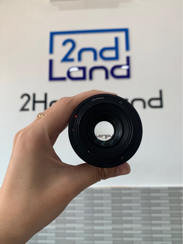 Lens 7Artisans - 25mm - F1.8 HD.MC - Ngàm EOS M - Màu đen - Ngoại hình: 97% - Thiếu nắp che lens - Body
