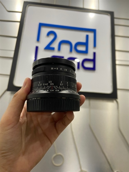 Lens 7Artisans 35mm 1:1.4 - Màu đen - Ngoại hình: 98% - FullBox 1