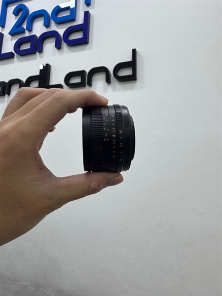 Lens 7Artisans 50mm f/1.8 for Fujifilm - Màu đen - Ngoại hình 97.5% - Fullbox 1