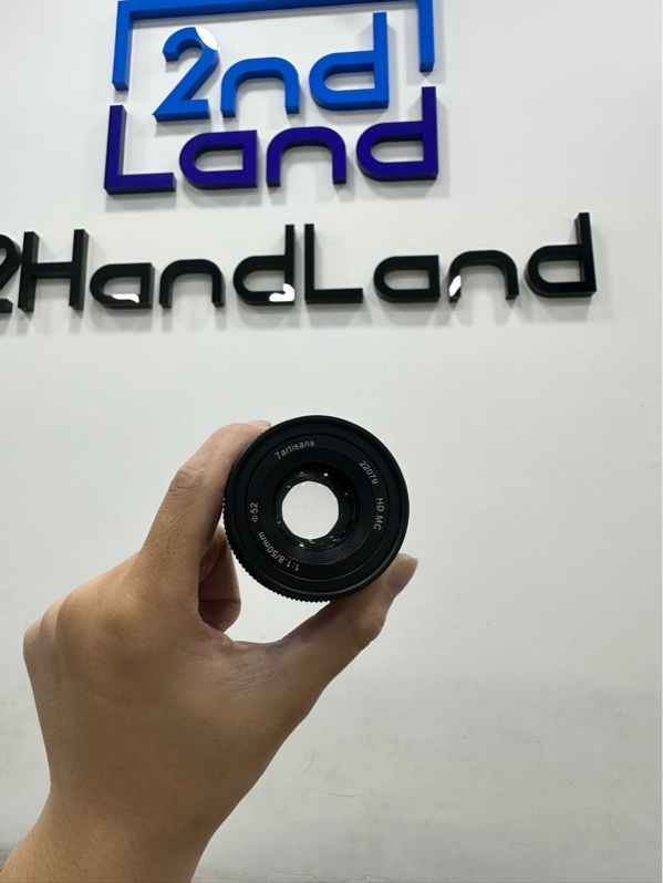 Lens 7Artisans 50mm f/1.8 for Fujifilm - Màu đen - Ngoại hình 97% - Body
