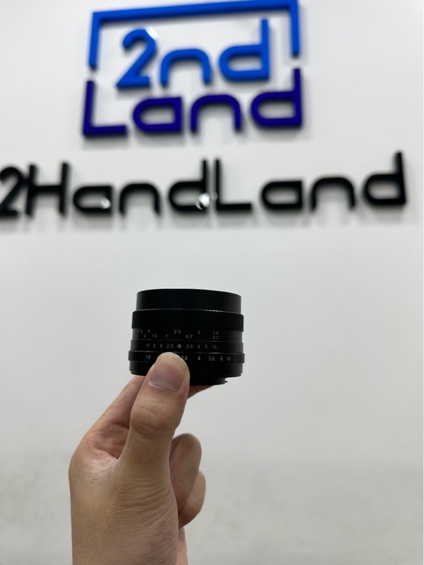 Lens 7Artisans 50mm f/1.8 for Fujifilm - Màu đen - Ngoại hình 97% - Body