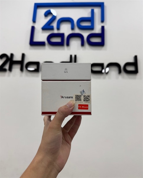 Lens 7ARTISANS 55mm F1.4 MARK II for Fujifilm FX - Màu đen - Ngoại hình 97% - Fullbox 3