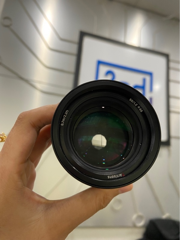 Lens 7Artisans MF 50mm - F1.2 APS-C For sony - Màu đen - Ngoại hình: 98% - FullBox