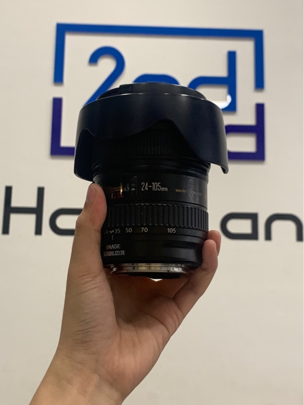 Lens Canon 24 - 105mm F1.4 L USM - Màu đen - Ngoại hình: 98% - Body