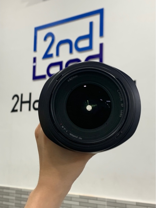 Lens Canon EF 16-35mm 1:2.8 L II USM - Màu đen - Ngoại hình: 98% - Dán skin camo - Body