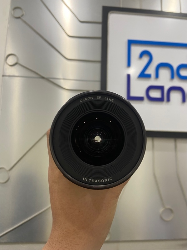Lens Canon EF 17-35mm f/2.8L USM - Màu đen - Ngoại hình: 97% - Đủ cáp - Body