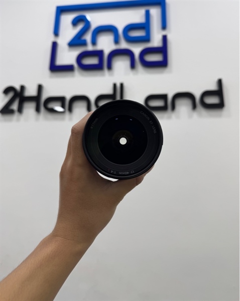 Lens Canon EF 17-40mm f/4L USM - Màu đen - Ngoại hình 97% - Kèm 2 nắp đậy