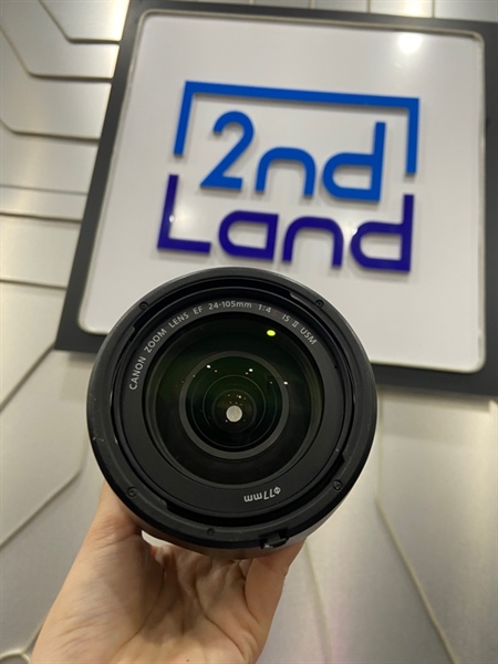 Lens Canon EF 24-105mm 1:4 L IS II USM - Màu đen - Ngoại hình: 98% - Bụi trong nhẹ - Body