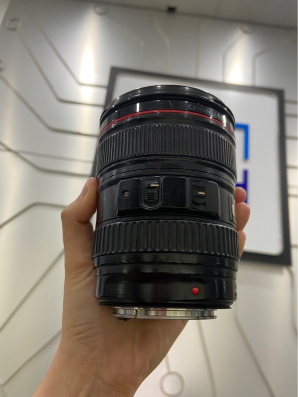 Lens Canon EF 24-105mm - 1:4 L - Màu đen - Ngoại hình: 97% - Body