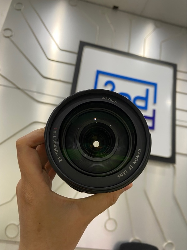Lens Canon EF 24-105mm - f/4L IS USM - Màu đen - Ngoại hình: 97% - Body