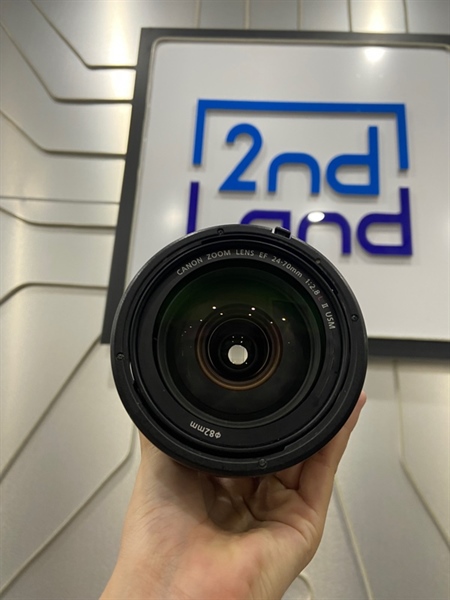 Lens canon EF 24-70mm 1:2.8 L II USM - Màu đen - Ngoại hình: 97.5% - Trầy nhẹ kính trước - Body