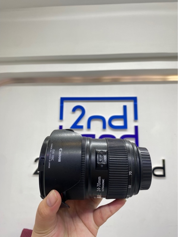 Lens Canon EF 24-70mm f/2.8L II USM - Màu đen - Ngoại hình 97.5% - Body