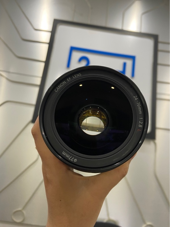 Lens Canon EF 24-70mm f/2.8L USM - Màu Đen - Ngoại Hình: 97% - Body