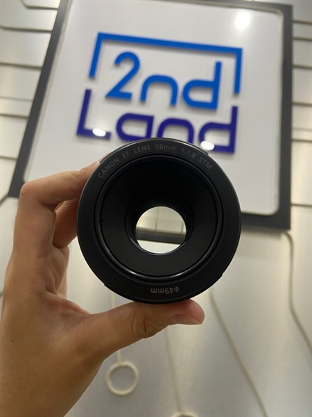 Lens Canon EF 50mm 1:1.8 STM - Màu đen - Ngoại hình: 97.5% - Body