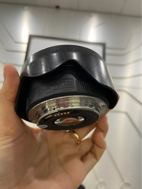 Lens Canon EF 50mm 1:1.8 STM - Màu đen - Ngoại hình: 97% - Bụi trong, mốc nhẹ - Body