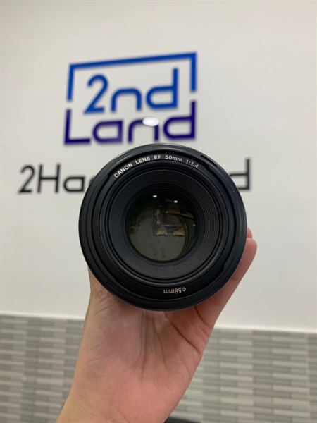 Lens Canon EF 50mm - F/1.4 USM - Màu đen - Ngoại hình: 98% - Body