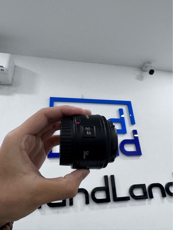 Lens Canon EF 50mm f/1.8 II - Ngoại hình 97% - Xước nhẹ, mòn - Kèm cap