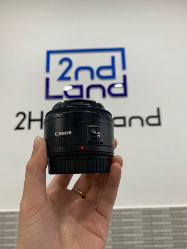 Lens Canon EF 50MM - F1.8 II - Màu đen - Ngoại hình: 97% - Body