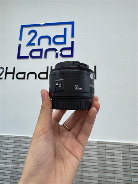Lens Canon EF 50mm - F1.8 II - Màu đen - Ngoại hình 97% - Xước ống kính - Body