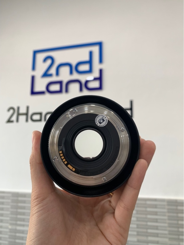 Lens Canon EF 50mm F1.8 STM - Màu đen - Ngoại hình: 98% - Kèm hood