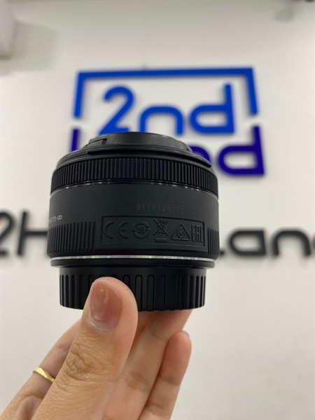Lens Canon EF lens 50mm 1:1.8 STM - Màu đen - Ngoại hình 98% - Body 2