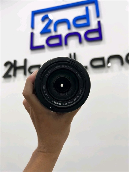Lens Canon EF-S 17-85mm f/4-5.6 IS USM - Màu đen - Ngoại hình 97% - Len bụi mốc nhẹ - Body
