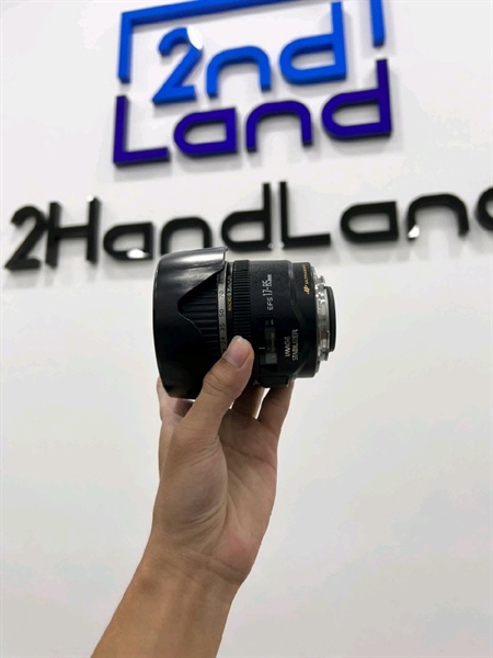 Lens Canon EF-S 17-85mm f/4-5.6 IS USM - Màu đen - Ngoại hình 97% - Len bụi mốc nhẹ - Body 1