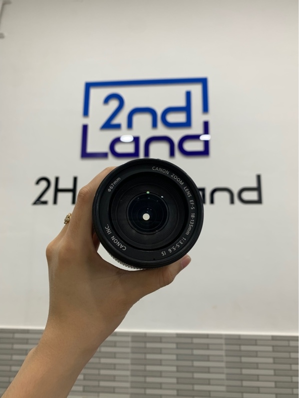 Lens Canon EF S 18-135mm 1:3.5-5.6 IS - Màu đen - Ngoại hình: 97% - Body