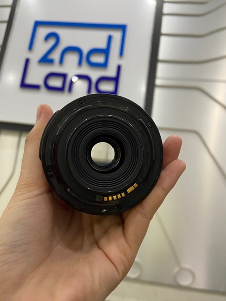 Lens Canon EF-S 18-55mm 1:3.5-5.6 IS STM - Màu đen - Ngoại hình: 97% - Body 2