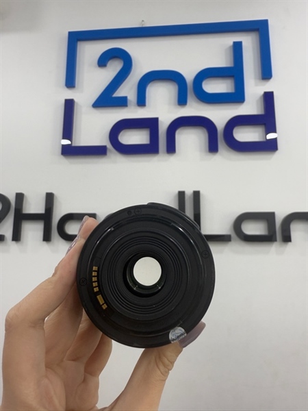 Lens canon EF-S 18-55mm 1:3.5-5.6 IS STM - Màu đen - Ngoại hình 98% - Lens bụi trong, mất 1 tấm kính ngoài - Body 2