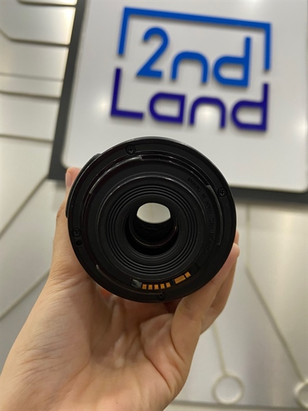 Lens Canon EF-S 18-55mm stm - Màu đen - Ngoại hình: 98% - Body 2