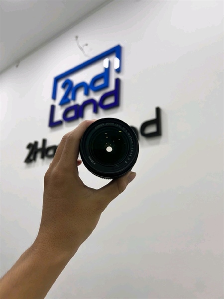 Lens Canon EFS 18-55MM 1:3.5-5.6 II - Màu đen - Ngoại hình 98% - Body